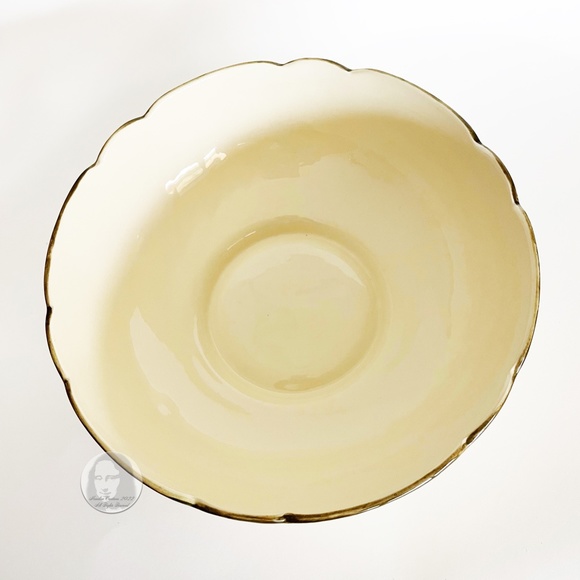 Large Salad Bowl Franciscan Pottery California Mid Century Desert Rose Pattern - Picture 8 of 11